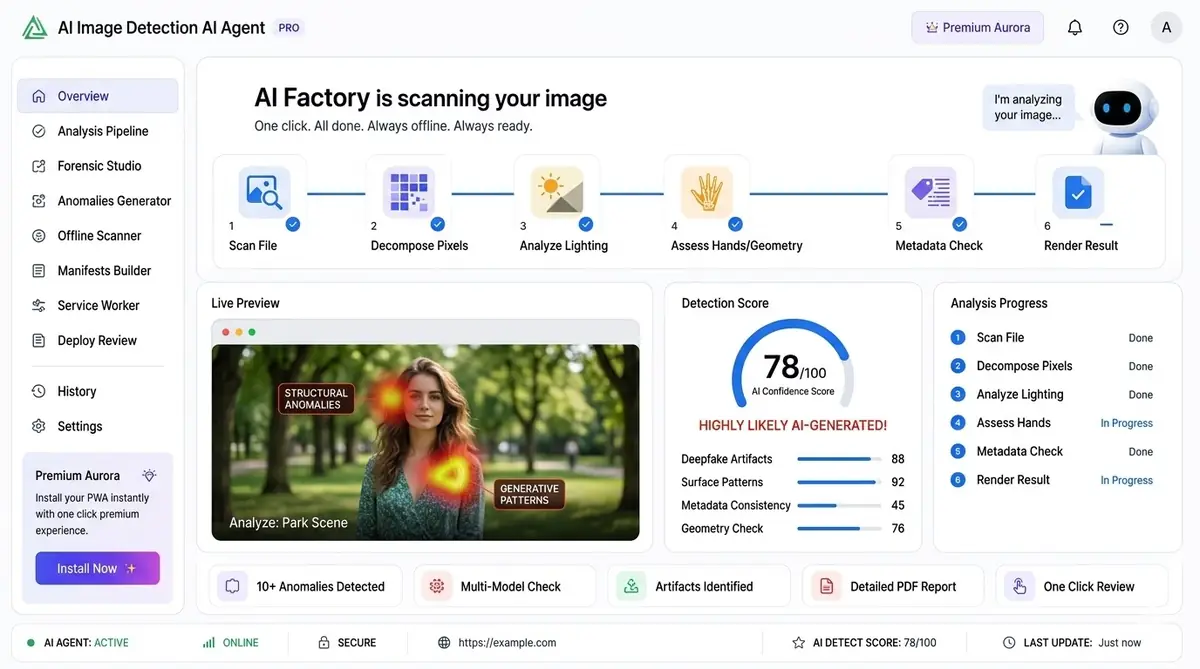 AI TXT-to-HTML converter dashboard — example of the AI HTML page and learning software